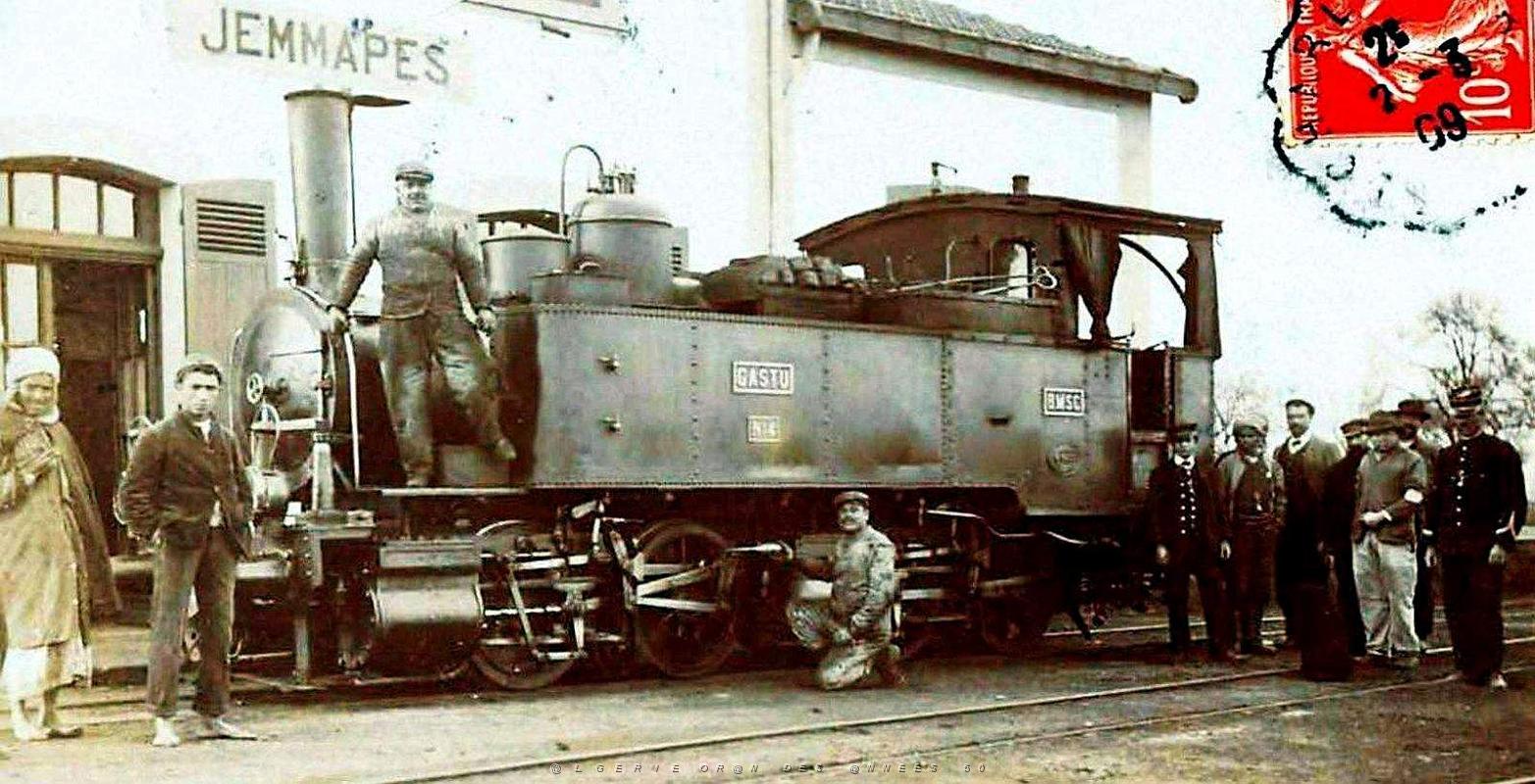 1730- Jemmapes - La Gare2 en 1909.jpg